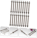 HEALLILY Disposable Female Push Tubes 20pcs 4.52 Inch With Anti-Leak Caps Hygienic Medical Applicators For Gynecological Care And