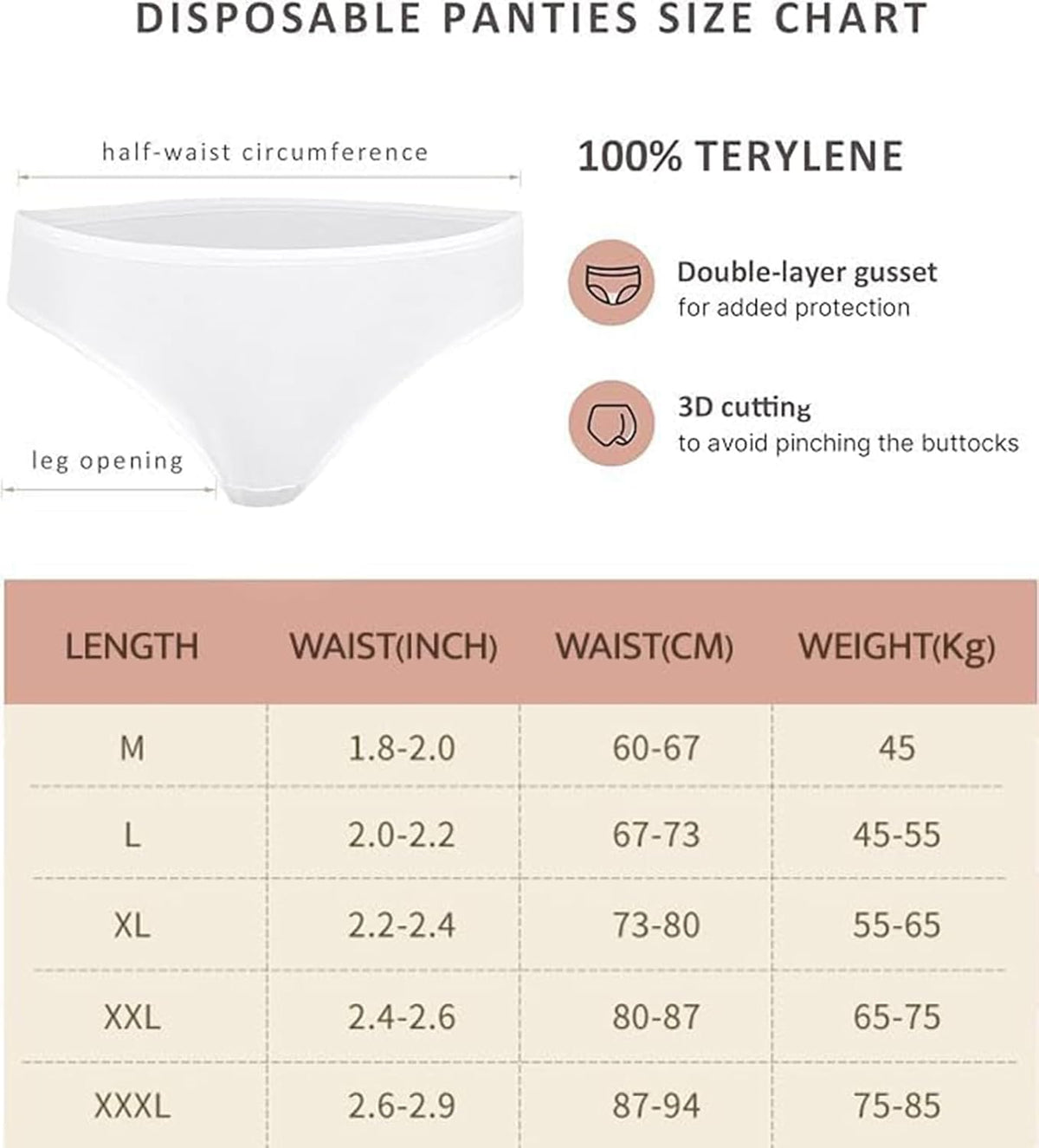 Disposable Underwear Disposable Postpartum 7 pieces