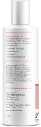 Kolorex® Vaginal Care Wash (250ml), pH balanced to gently cleanse & refresh