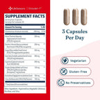 LifeSeasons Circulari-T - Blood Circulation Supplement - Supports Artery, Capillary & Vein Health - Butcher’s Broom, Ginkgo, Cayenne, Grape Seed & Horse Chestnut - 90 Capsules