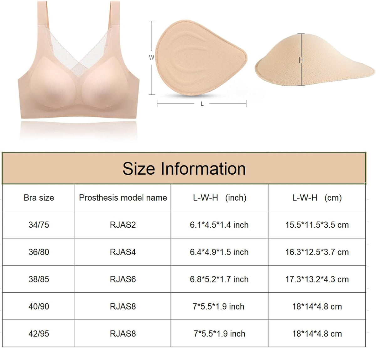 Mastektomie-BH Bras