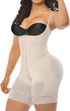 YIANNA Fajas Colombianas Shapewear for Women Postpartum Tummy Control Body Shaper Butt Lifter Bodysuit