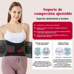 Postpartum Abdominal Recovery Belt, Belts, Recovery Belt with Double Adjustment Straps, Waist Shaper, Lumbar Belt for Women, Breathable, Abdominal Belt