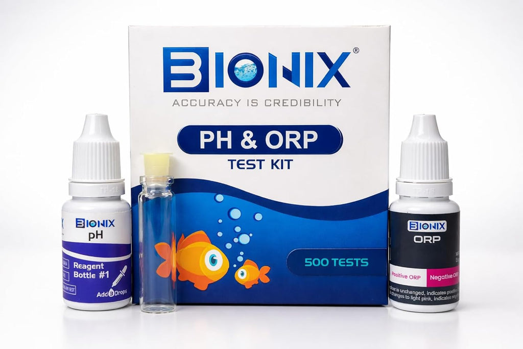 BIONIX pH and ORP Water Testing Kit,Alkaline Level Test Kit (500 Tests).