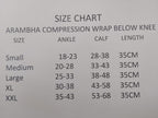Below knee Compression Wrap with Multiple Adjustable Straps, Class 2 Medical Support (SINGLE LEG)