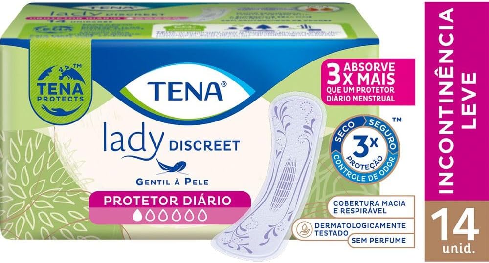 Tena Panty Liners Without Wings 14 pieces