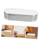 Portable Aluminum Thermometer Storage Box for Home Use Silver