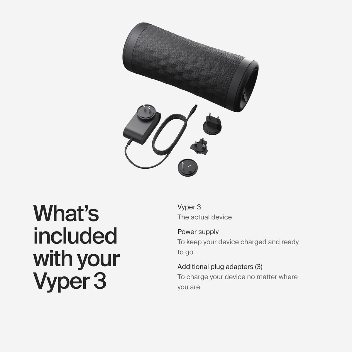 Hyperice Vyper 3 Vibrating Foam Roller Myofascial Release Trigger Points