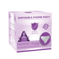 Disposable Regular Panties for Women | Sanitary Protection for Heavy Flow | Disposable Briefs For Delivery, Spa, Travel | No Rash & Discomfort | Pack of 10 Size - L