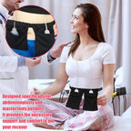 Tummy Drain Bottle Holder, Post Surgery Drain Bag Holder for Breast Surgery Adjustable Comfortable Breathable Great for Post-Surgery Care Includes 2 Bags