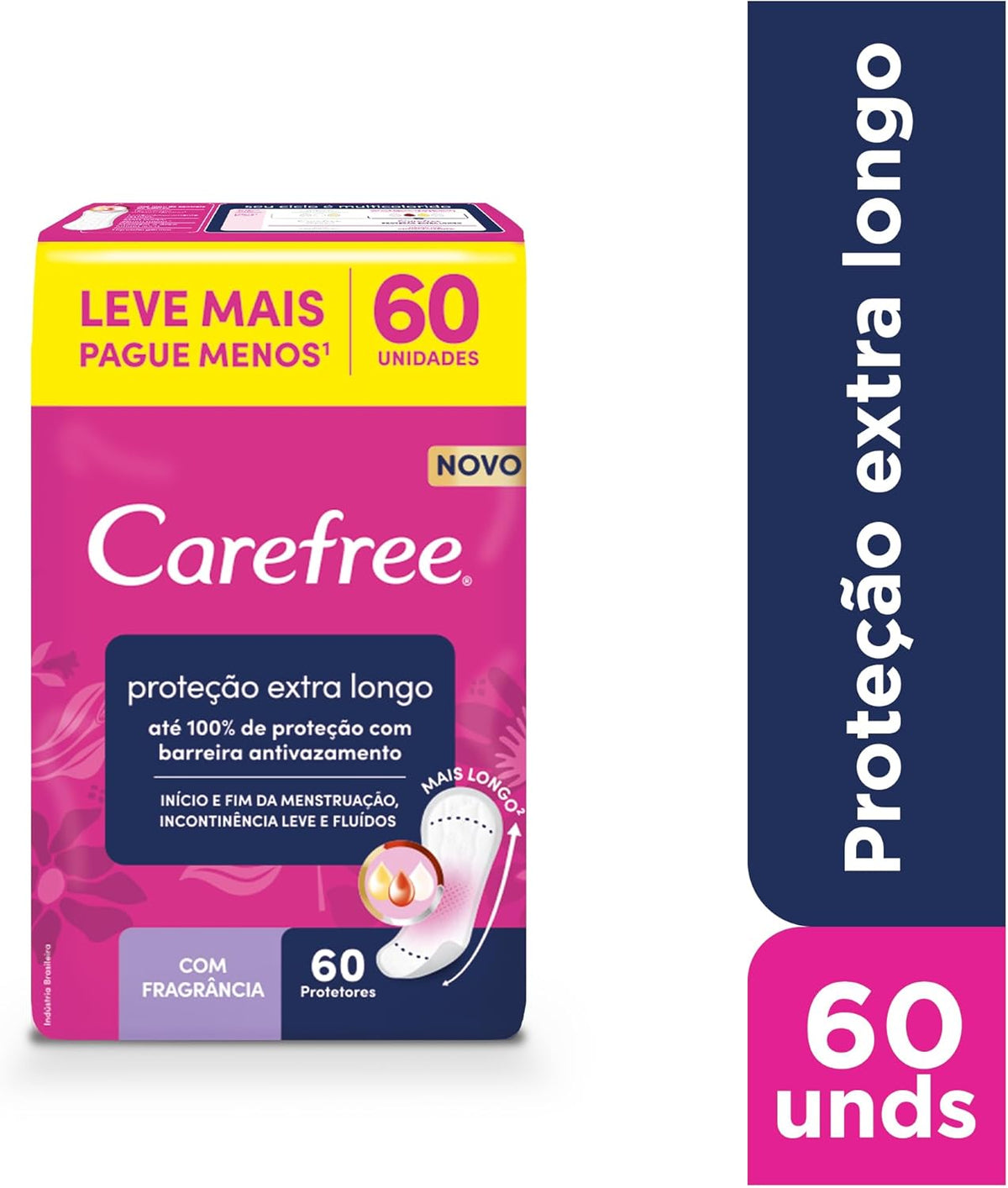 CAREFREE Panty Liners 60 pieces