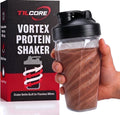 Vortex Protein Shaker Bottle 24 oz/700ml - Premium BPA-Free Pre-Workout Shaker Cup for Protein Shakes & Smoothies, Leak-Proof & Durable Bottle-Shakers for Active Lifestyles