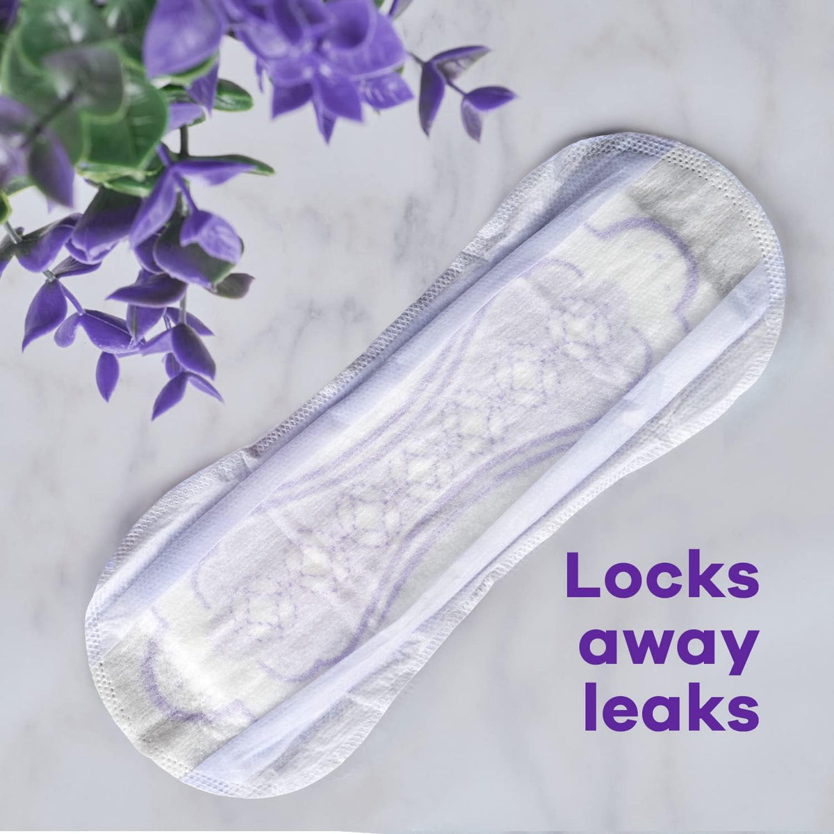 Always Pantiliners with Odor Lock for Women, Extra Protection Absorbency Liners, Long Plus-60 count