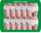 Disposable Panties for Women - Pack of 10, Soft & Breathable Maternity Underwear, Postpartum Panties for Hospital Stays, Travel, Spa and Daily Use, High Elasticity Fits Small to XXL (Black)