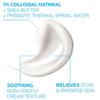 La Roche-Posay Lipikar Soothing Relief Eczema Cream, Sensitive Skin 6.8oz | Face & body lotion for eczema, dry, sensitive skin with colloidal oatmeal. Soothes and relieves irritation.