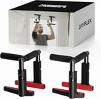 Jayflex CrossGrips Compact Pull Up Bar - Pull Up Bar Door Frame for Work from Home Fitness - Adjustable Door Frame Pullup Bar Handles - 250 lbs Capacity