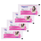 Leeford Pregabless Pregnancy Test Kit | AT Home Pregnancy Test | 1 Step HCG Urine Test | Accurate Result in 3-5 Minutes | Home Pregnancy Check | Single-Use Device with Dropper | Accurate & Easy to Use | Pack of 4