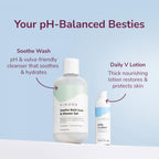 Kindra Soothe Feminine Wash - pH Balanced Unscented Intimate Wash - OBGYN Recommended for Vulva Dryness, Odor, Anti Itch, Infection Prevention, and Irritation - Vaginal Health Safe
