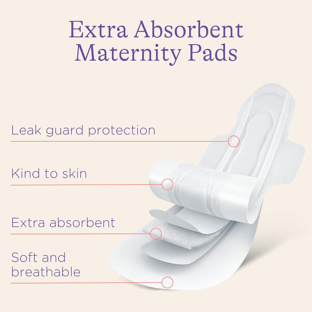 Maternity Pads Postpartum 10 pieces