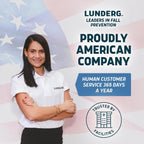 Lunderg Wireless Early Alert Bed Alarm System for Elderly & Fall Prevention | Alerts Caregivers Before They Get Up. No Loud In-Room Alarm To Frighten Your Loved One. Great For Dementia Care. US Company.