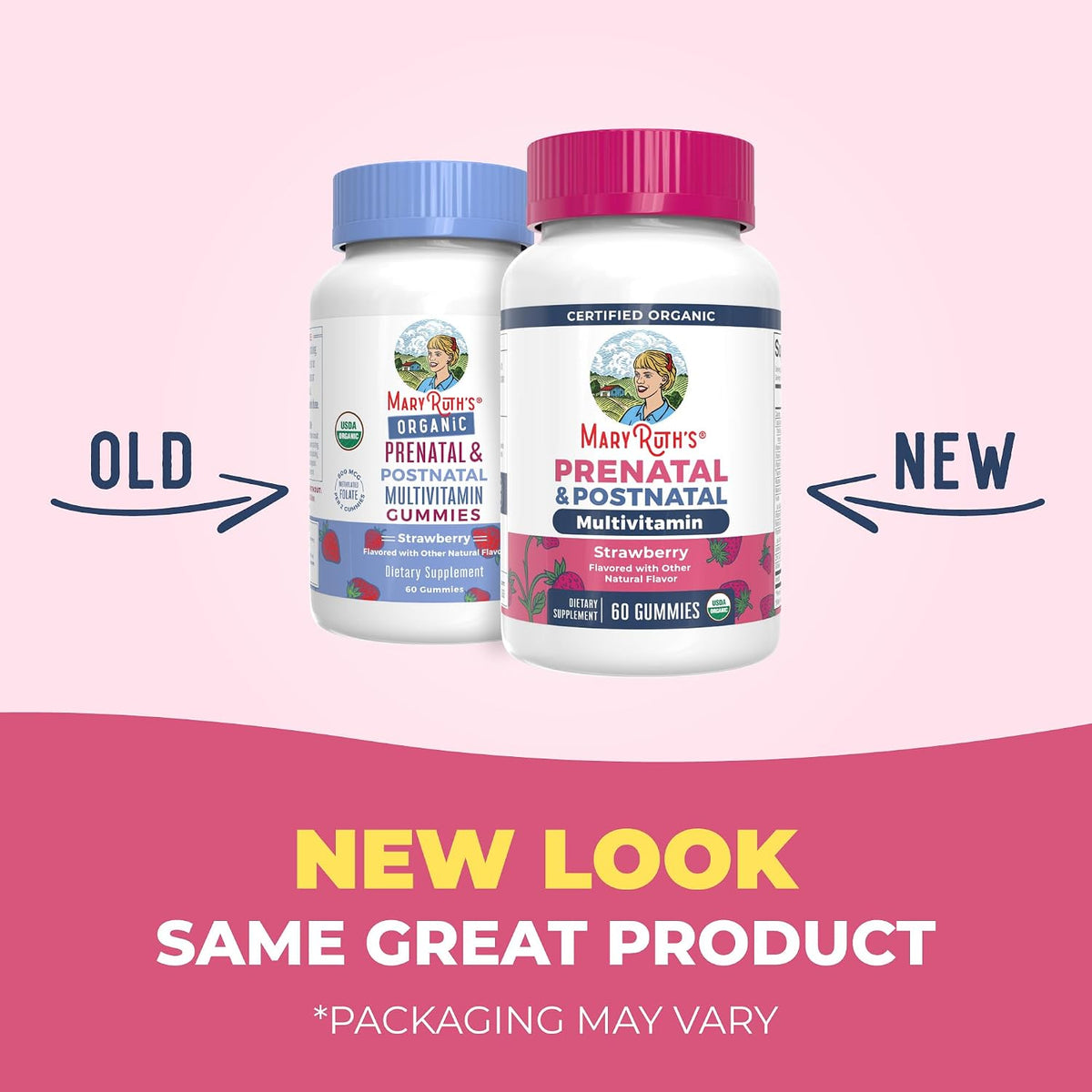 MARYRUTH'S Organic Prenatal Vitamins for Women Gummies, 30 Servings | 30 servings