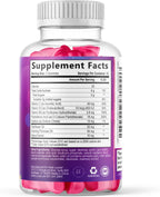 Menopause Supplements for Women - Natural Menopause Relief Support, Hormonal Balance & Hormone Support for Night Sweats, Hot Flashes & Mood Swings - 60 Vegetarian Gummies