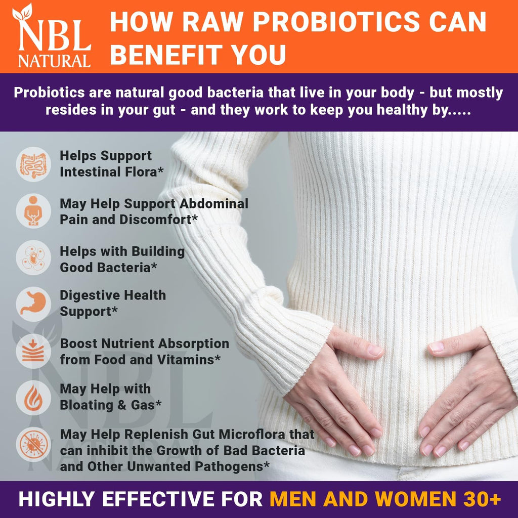 NBL Probiotic Supplements 50 ml 30 capsules