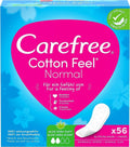 Carefree Panty Liners Aloe Vera 56 pieces