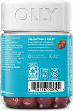 OLLY Goodbye Stress, Stress Support* Supplement, 50mg L-Theanine - 42 Count