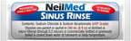 NeilMed Sinus Rinse All Natural Relief Premixed Refill Packets 100 Count (Pack of 1)