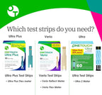 OneTouch Ultra Plus Test Strips for Blood Glucose Meter, 30 Count, 3 Pack | Diabetic Test Strips with 5-Second Results & Small Blood Samples for the OneTouch Ultra Plus Flex Meter