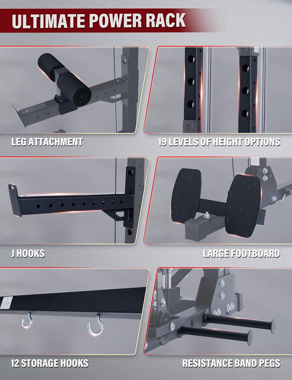 Major Fitness Drone3 Smith Machine, All-in-One Home Gym Power Rack | with Cable Crossover, Pull-Up Bars, T-Bar & Squat Station, Heavy-Duty Full-Body Workout for Strength Training