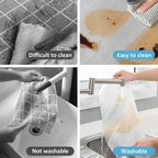 Shelf Liner Non Adhesive Cabinet Liners Washable EVA Plastic Drawer Liner Cupboard Pad for Kitchen Pantry Sink (60 * 500cm)