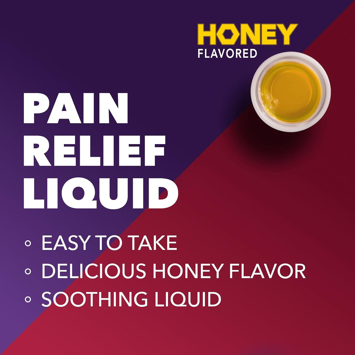 Vicks PainQuil Pain Relief Acetaminophen 1000mg Max Strength Honey Flavored Adult Pain Reliever Liquid 2x12oz, Backache Headache Relief, 1 Daytime Pain Reliever x 1 Nighttime Pain Relief + Sleep Aid