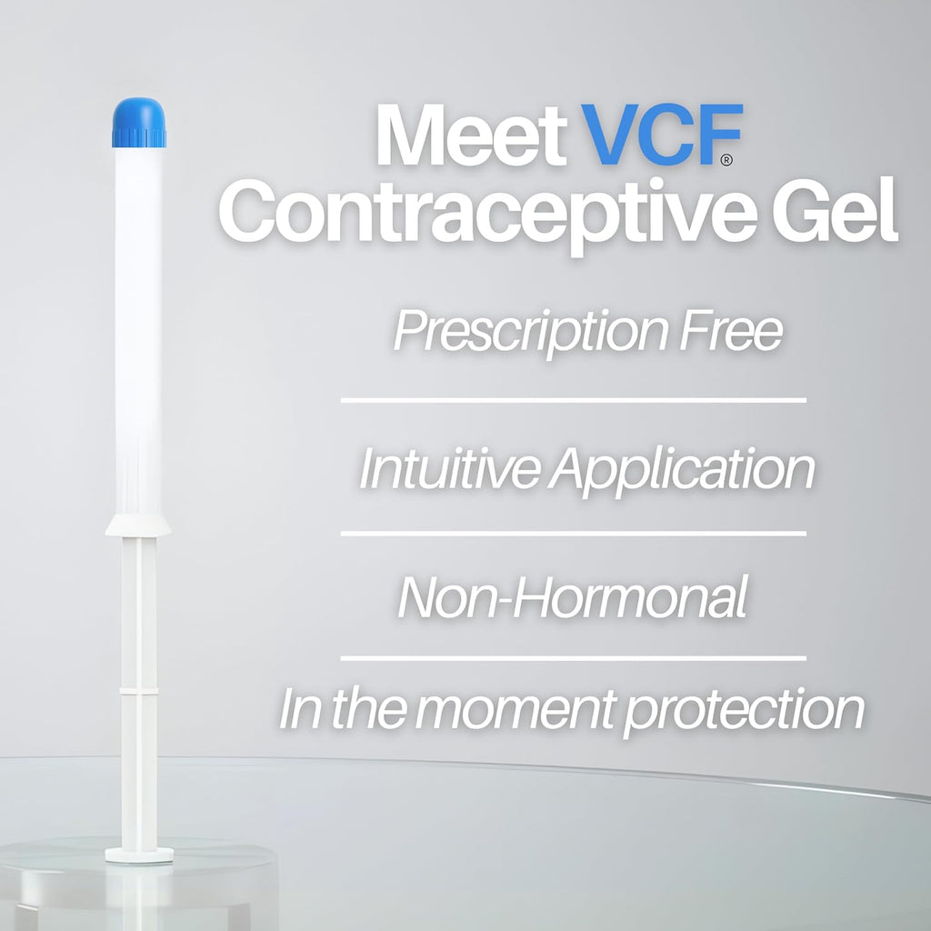 VCF Vaginal Contraceptive Gel, 1 Pack of 10 Pre-Filled Applicators