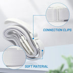 Ostomy Belt, Two Piece Adjustable Stoma Waist, Prevent Chassis Deformation, Colostomy Belt For Postoperative Care After Colostomy Surgery Ileostomy
