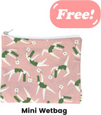 Hannahpad Organic Ultra Overnight Sanitary Cloth Pad, Ultra Overnight