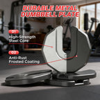 Adjustable Dumbbells Set for Home Gym