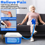 Ice Machine for Knee After Surgery, Cold Therapy Machine for Knee Replacement with Programmable Timer,Ice Therapy Machine for Sports Injuries,Joint Pain,Strains,Sprains and Arthritis
