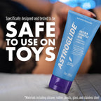 Astroglide Water Based Ultra Gentle Gel Personal Lubricant, Sex Lube for Long-Lasting Pleasure for Men, Women and Couples, Safe for Toys, 85g