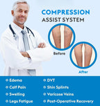 Compression Socks, Open Toe, Medical 20-30 mmHg Graduated Compression Stockings for Men Women, Knee High Compression Sleeves for Pregnancy, Varicose Veins, Relief Shin Splints, Nursing, Edema, Sports