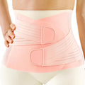 FREETOO Postpartum Belly Band Wrap for Women,Abdominal Binder Post Surgery | for Natural Delivery,C Section Belly Binder Post Partum,Stomach Binder with Adjustable Compression,with Back Support
