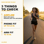 Phone Holder for Running, 360 Rotatable Armband for iPhone Samsung