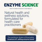 Enzyme Science Intolerance Complex - Digestive Enzyme Supplement for Women & Men, Enzymes for Digestion, Gut Health & Food Intolerances, Targets Gluten & Lactose, Helps Gas & Bloating, Vegan - 90 Caps