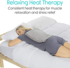 Vive Moist Heating Pad - Electric Heated Warming Hot Wrap for Heat Therapy