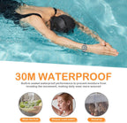 Hearkent Pedometer Watch,Step,Mileage&Calorie Tracker,Large Numbers | Waterproof Fitness Watches Backlight/Countdown/Stopwatch,No Bluetooth,app,or Charging,Step Counter for Walking,Running