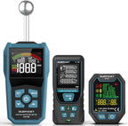 DURFICST Home Test Kit, Hygrometer, Laser Distance Meter and Combination Socket Tester, Humidity Detection, Laser Distance Meter and Socket Tester