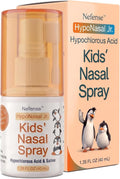 Kids Nasal Spray - HypoNasal Junior, Doctor Approved Hypochlorous Acid Antimicrobial Spray Cleanses Irritants Causing Childhood Congestion Inflammation Allergies and Irritation, Opens Airways