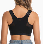 Front Closure Postoperative Compression Bra Sizes S-5XL For Women After Breast Surgery Without Underwire With Daily Sports Support