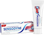 Sensodyne Cavity + Sensitivity Toothpaste, 2.7 oz | Fluoride Toothpaste for Sensitive Teeth and Cavity Protection, Optimized Fluoride Technology To Enhance Remineralization